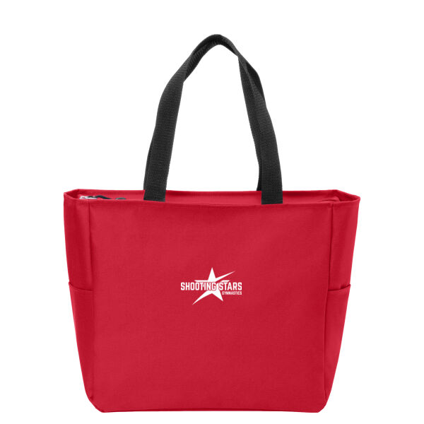 Port Authority® Essential Zip Tote - Embroidered Logo Thumbnail