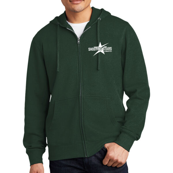 District® V.I.T.™ Fleece Full-Zip Hoodie - Embroidered Logo Thumbnail