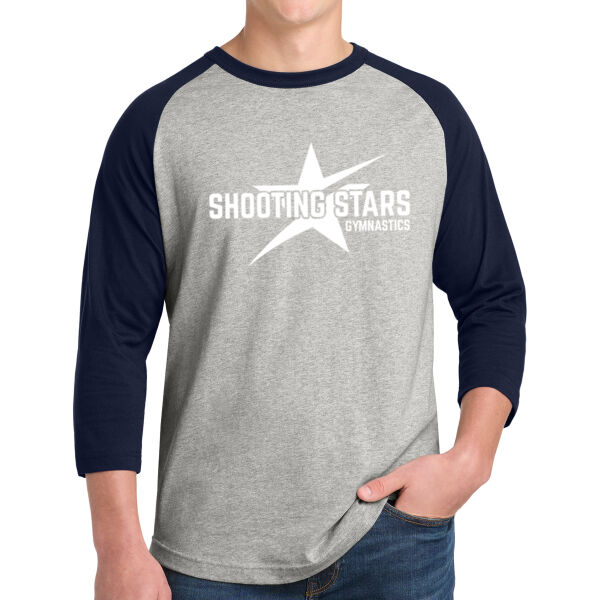 Sport-Tek® Colorblock Raglan Jersey - Printed Logo Thumbnail