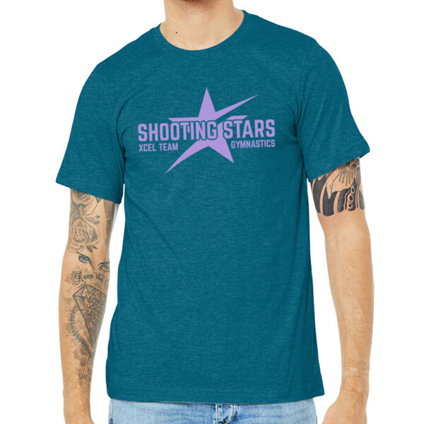 BELLA+CANVAS® Unisex Heather CVC Short Sleeve Tee - Printed Logo Thumbnail