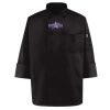 Black Knot Button Chef Coat Thumbnail