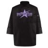 Black Knot Button Chef Coat Thumbnail